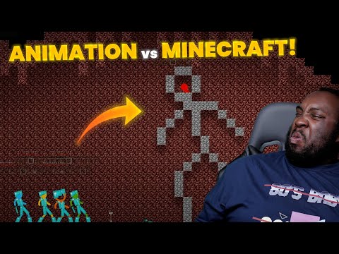 Animation vs. Minecraft REACTION