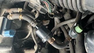 2003-2007 Nissan Murano. Localización del fusible de la bomba de combustible