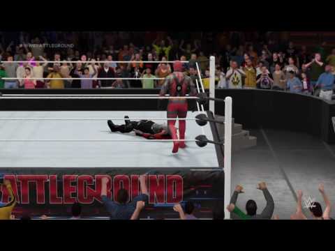 WWE 2K16 ( Marvel vs DC )  Deadpool vs Deadshot