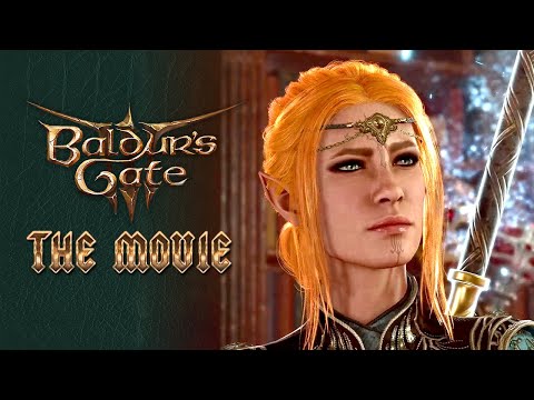 Baldur's Gate 3 ★ THE MOVIE / ALL CUTSCENES / FULL STORY 【Elven Sorcerer / Fully Voiced】