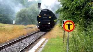 preview picture of video '52 8177-9 Einfahrt im Bhf Brügge (Prignitz)'
