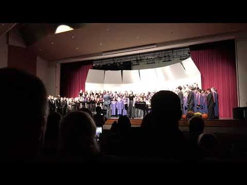 OE Choirs Singing “Please Stay” by Jake Runestad