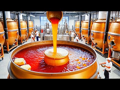 EINBLICK IN EINE HONIGFABRIK 🍯 | Faszinierender Herstellungsprozess