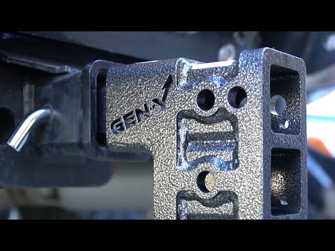 GEN-Y Mega-Duty 10K adjustable drop hitch , Mega-Duty 10K Drop Hitch, Made in USA