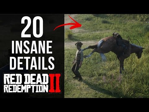 20 INSANE Details in Red Dead Redemption 2 (Part 1)