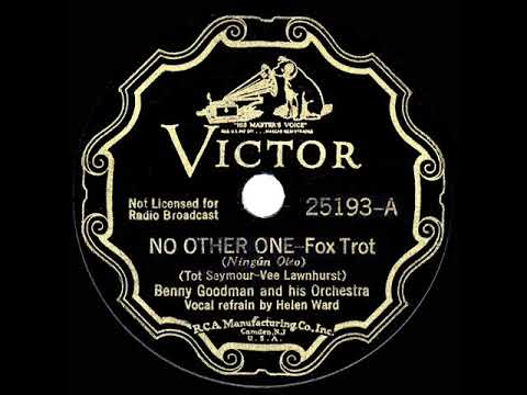 1935 HITS ARCHIVE: No Other One - Benny Goodman (Helen Ward, vocal)