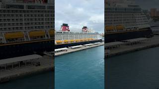 Disney Fantasy docked in Nassau! #disneycruiseline #disneyfantasy #cruiseship #cruiselife #cruise