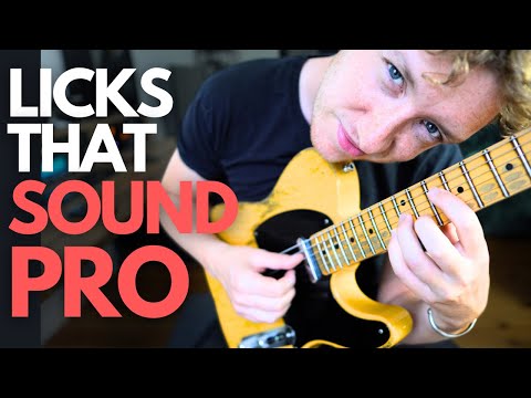 3 Melodic Guitar Licks that make you sound Pro! | Guitar Lesson