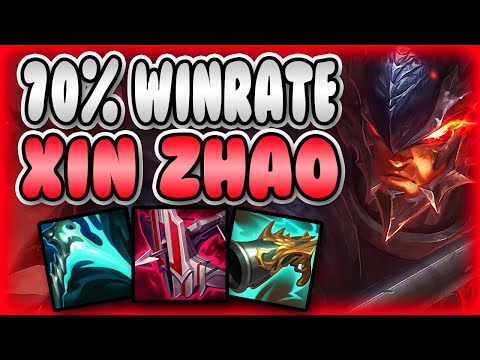 THIS 70% WINRATE XIN ZHAO BUILD IS INSANELY BROKEN | Xin Zhao Guide S11 - League Of Legends