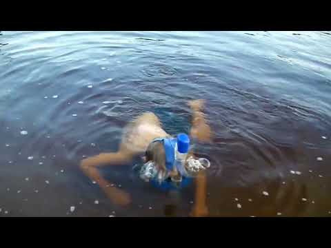 Tor H - MOLLSJÖN med gammal Sanyo Xacti Camcorder - 2024-08-13 #ronneby #blekinge #kallinge