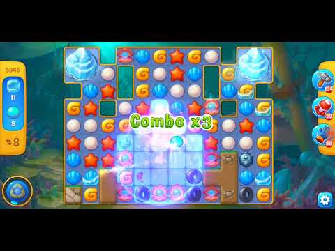 Fishdom. 5945 level no boosters and diamonds