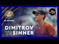 Roland-Garros 2024 : le résumé du match G. Dimitrov vs J. Sinner (1/4 de finale)