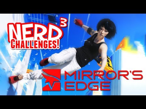 Nerd³ Challenges! Play it Blindfolded - Mirror's Edge