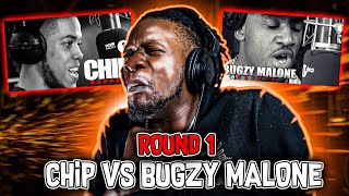 CHIP VS BUGZY MALONE RD1! | Chip &quot;Fire in The Booth 2&quot; &amp; Bugzy Malone &quot;Fire In The Booth 1&quot; REACTION
