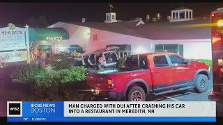 Car crashes into Hart's Turkey Farm Restaurant in New Hampshire, injuring 2 inside
