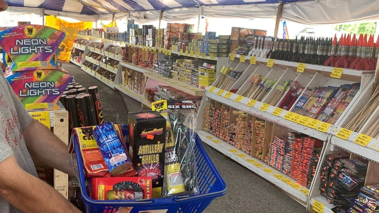 Firework TENT Shopping!