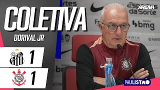 COLETIVA DORIVAL JR | AO VIVO | Santos x Corinthians - Paulistão 2026