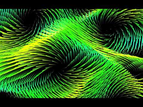 Mac OSX Screen Saver Drift Green Hues 2 HR | 4K | No Music