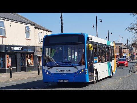 Journey on Route 18 | SN63VVH/36973 - Stagecoach North East: ADL E20D/ADL Enviro 200