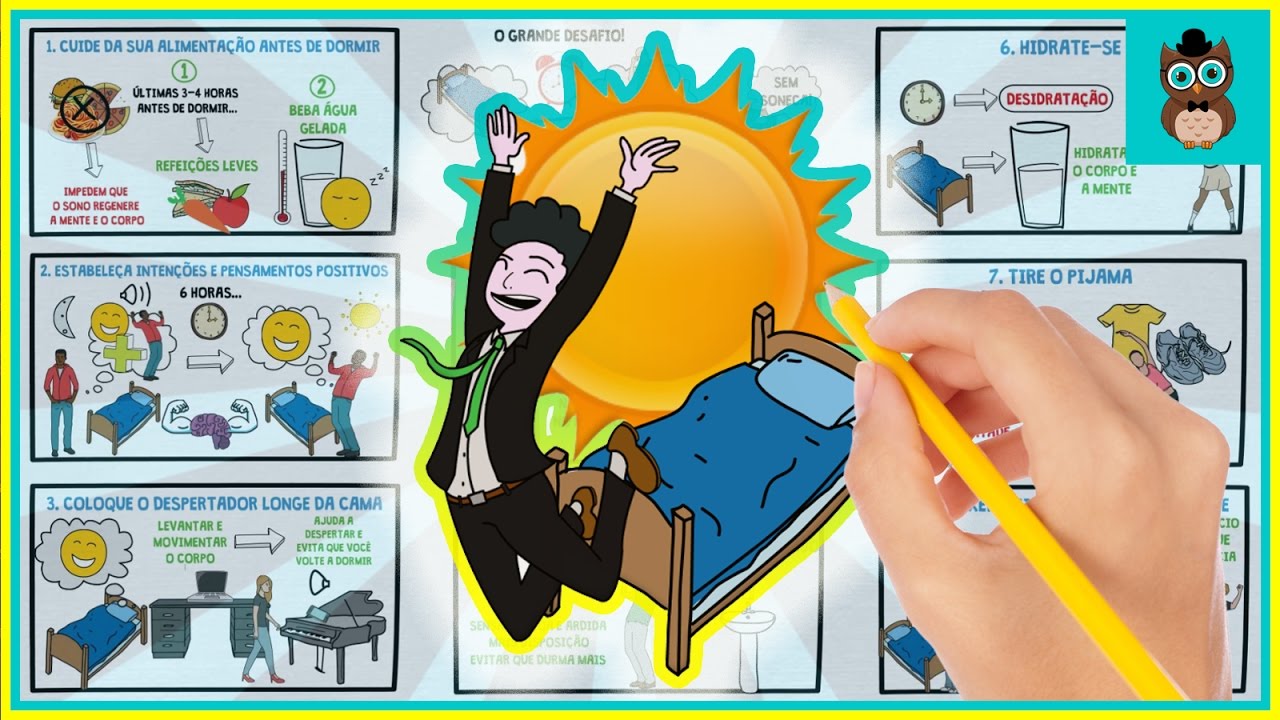 COMO ACORDAR MAIS DISPOSTO | 8 Etapas para levantar animado sem apertar o botão soneca