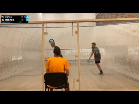 Nikita Panov vs Дмитрий Павлов  - Kharkiv squash league 2020