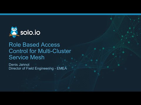Role Based Access Control for Multi-Cluster Service Mesh