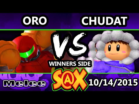 S@X 119 - Oro (Samus) Vs. Chudat (Ice Climbers) SSBM Winners Quarters - Smash Melee
