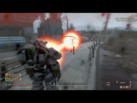 Fallout 76 Legendary Perk Electric Absorption test.