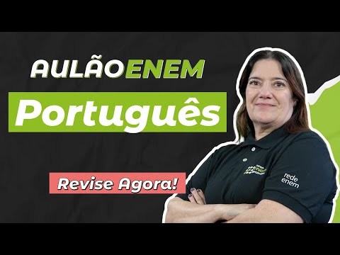 AULÃO ENEM DE PORTUGUÊS: OS TEMAS QUE MAIS CAEM | AULÃO ENEM 2025