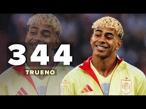 Lamine Yamal • 344 ● Trueno | Skills & Goals 2025