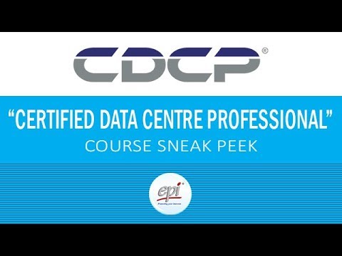CDCP (Certified Data Centre Professional) Training Course Sneak ...