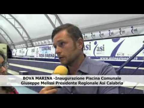 BOVA M. INAUG. PISCINA COMUNALE " GIUSEPPE MELISSI"