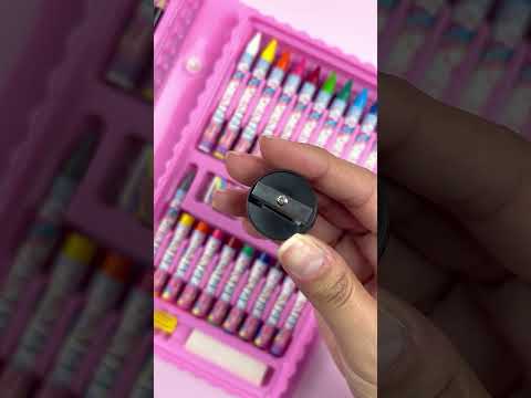 Vídeo do produto Maleta de Pintura Infantil Unicórnio 42 Peças