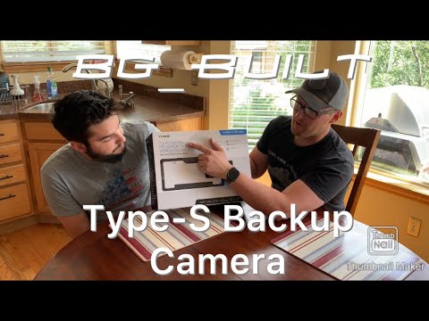 Type S Solar Wireless Backup Camera (unboxing and Install)