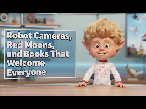 Robot Cameras, Red Moons, and Books That Welcome Everyone