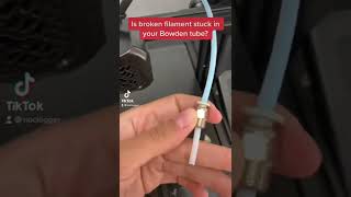 How to Remove Broken Filament stuck in a Bowden Tube? - NoClogger The Must-Have 3D Printing Tool
