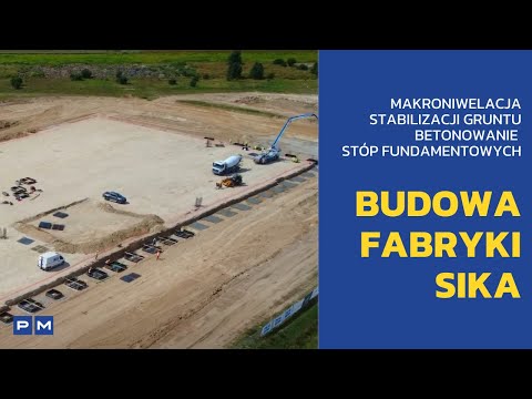 Tak zaczyna się budowa jednej z najnowocześniejszych fabryk Sika w Europie