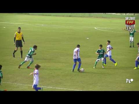 PAULISTÃO 2017 - PALMEIRAS X AD GUARULHOS SUB 11 E SUB 13 - 4a RODADA - 18/06/2017