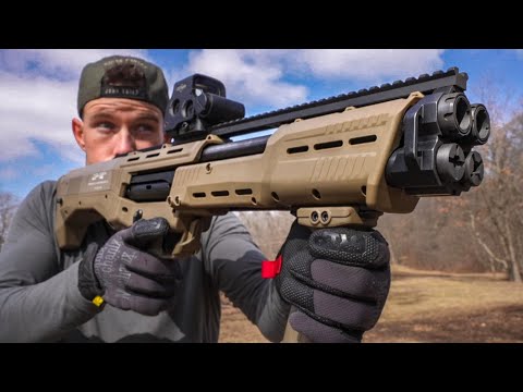 The DP-12, The ULTIMATE Double Barrel Shotgun???