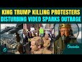 VIDEO Trump Posts BIZARRE Clip Of Himself As A King Killing Thousands Of No King Protesters