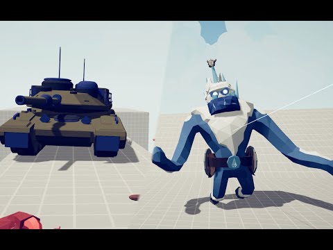 🤩👍Ice Giant vs TANK! TABS - Totally Accurate Battle Simulator