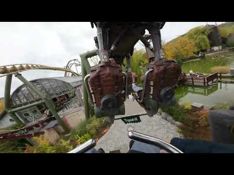 Hals-über-Kopf | Suspended Thrill Coaster von Vekoma | 2025 Tripsdrill | ONRIDE | Letzte Reihe