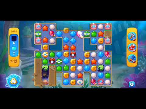 Fishdom 7045 Hard Level - NO 💣🧨💥