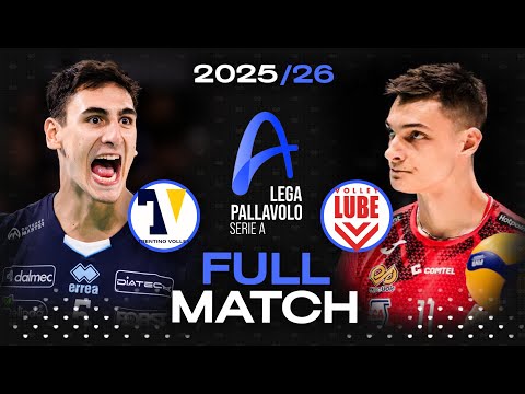 Nikolov on fire 🔥 | Lube vs. Trentino | Superlega 25/26 - Full Volleyball Match - Matchday 3