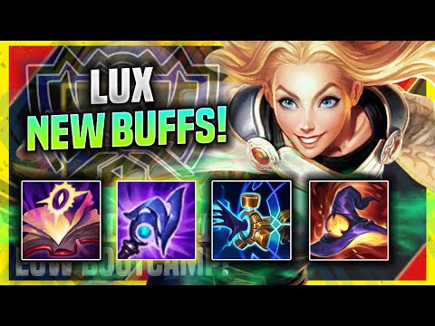 THIS KOREAN CHALLENGER TRIES LUX WITH NEW BUFFS! - Korean Challenger Plays Lux MID vs Karthus!