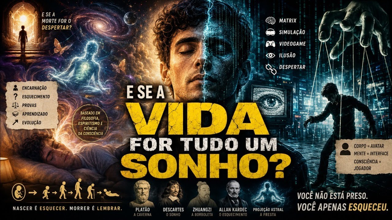 E SE A VIDA FOR TUDO UM SONHO?