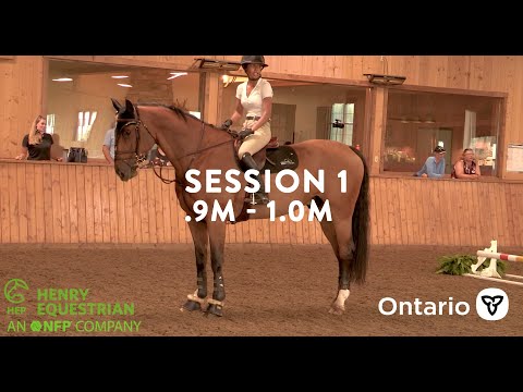 Session 1: .9m – 1.0m | 'CLINIC WITH A CHAMPION’ PRESENTED BY HENRY EQUESTRIAN