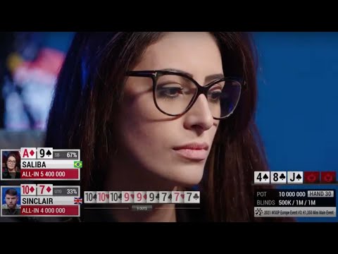 NEWCOMER becomes CHIPLEADER! | WSOP Europe 2021 | €1,350 Mini Main Event NLH