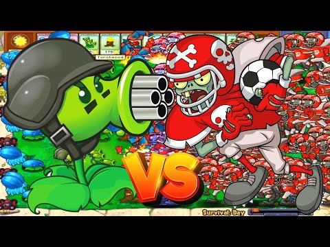 99 Gatling Pea Cob Cannon vs 999 Gargantuar - Plants vs Zombie FULL EPISODES