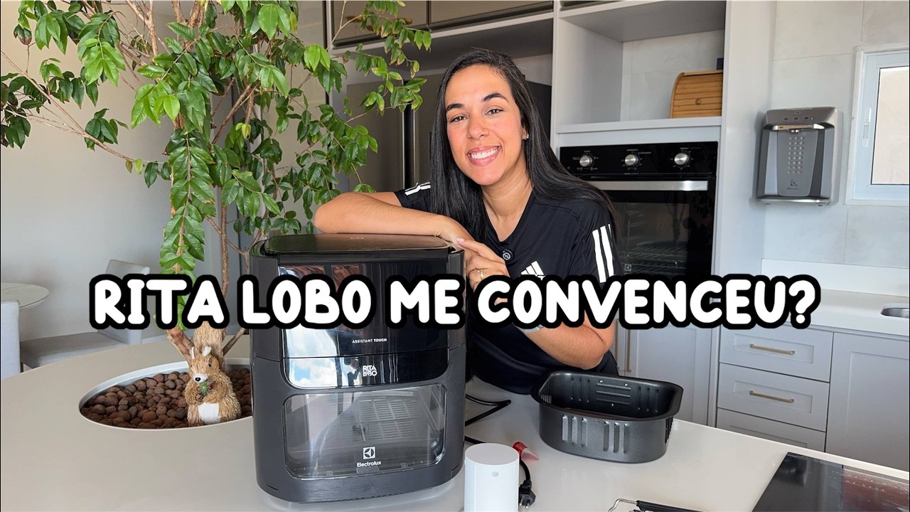 Miniatura da avaliação em vídeo de Fritadeira Elétrica Electrolux Air Fryer EAF40 5,8L